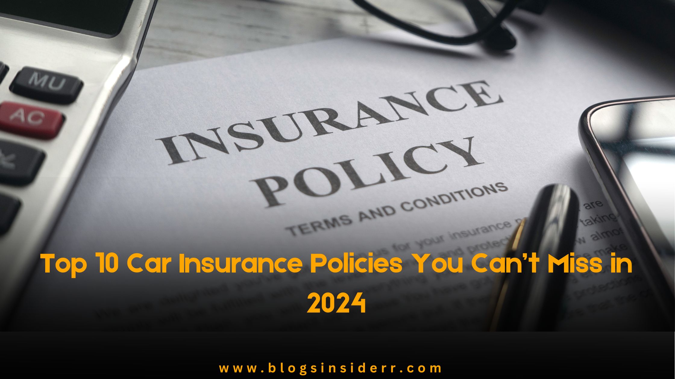 Best car insurance policies 2024